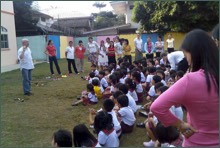 A Circus Skills Workshop at a School in Bangkok, Thailand