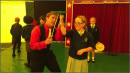 Circus Skills workshops in Circus Sensibles Big Top